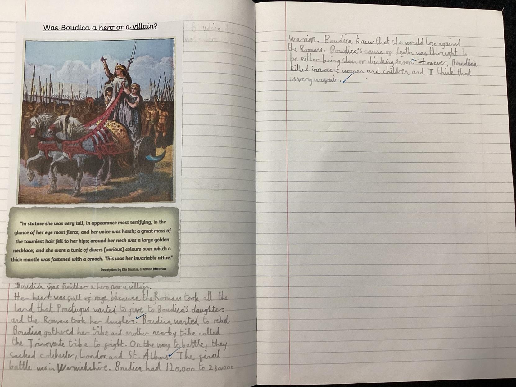 Was Boudica a hero or a villain?